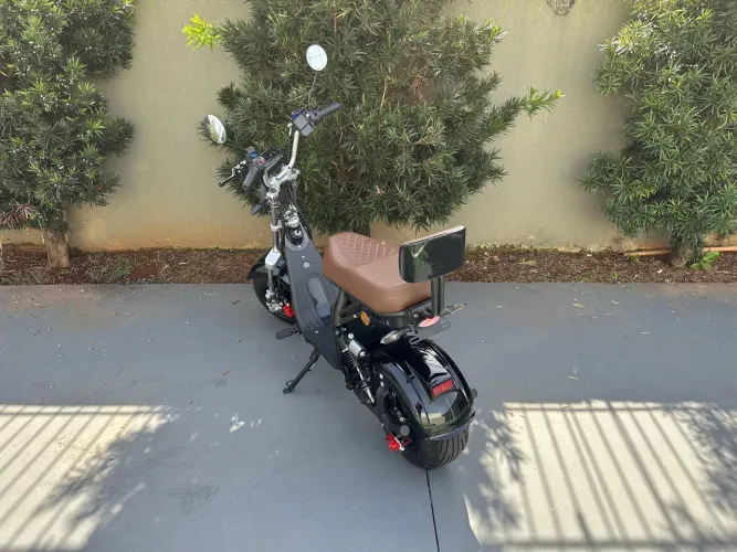 Scooter Eletrica R13 1000w Bateria De Litio Pneus Largos