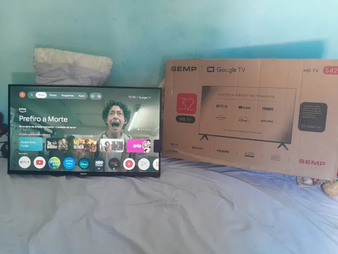 Televisão semp 32 polegadas Android