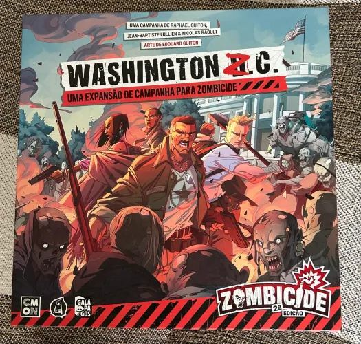 Zombicide Washington Z C em português
