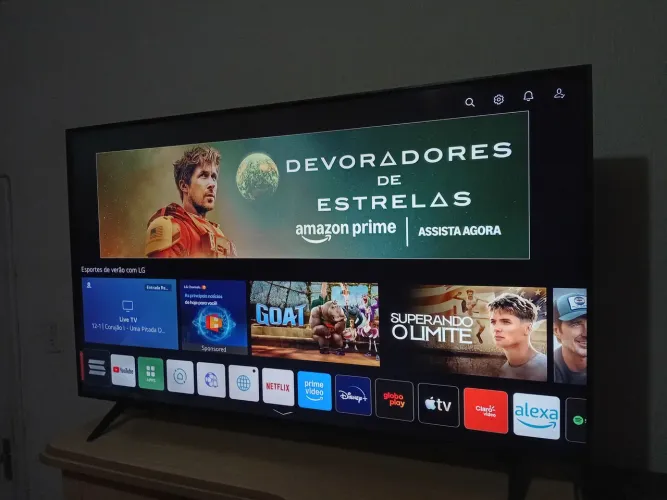 Smart Tv LG 55 pol zerada esta é com anunciante que responde