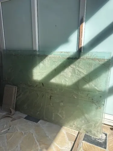 Chapa de Vidro para Pergolado ou Coberturas.