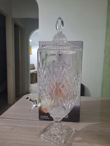 Dispenser de cristal de bebidas 4L