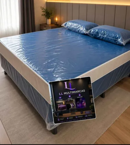 Cama box casal