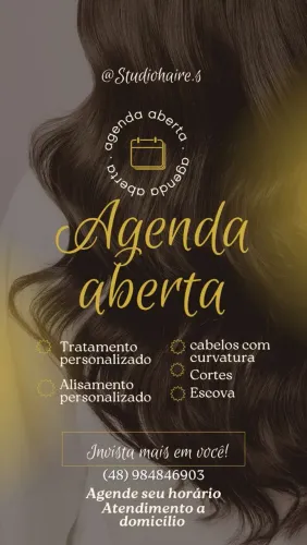 Cabeleireira a domicílio 