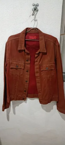 Jaqueta jeans color Vide Bula Raridade!