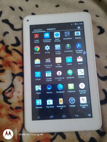 Vendo tablet M7S Multilaser 75 reais pegando tudo!!
