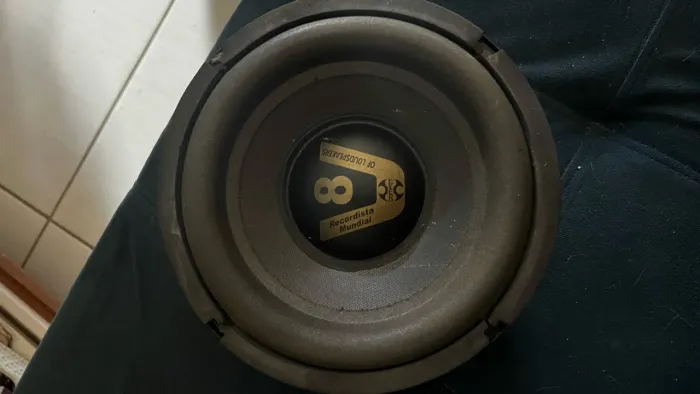 ALTO FALANTE GRAVE DE 8 POLEGADAS 