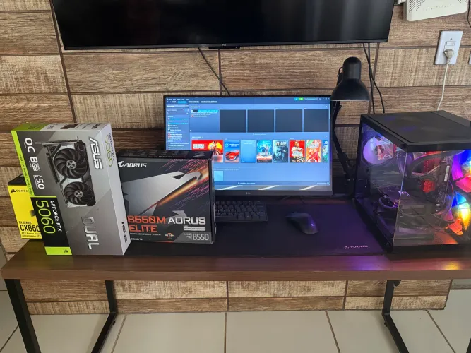 PC GAMER COMPLETO - COM GARANTIA!!