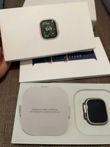 Apple Watch Ultra 3 49mm - Natural -  05/2027 - Entrega Grátis - Até 18x