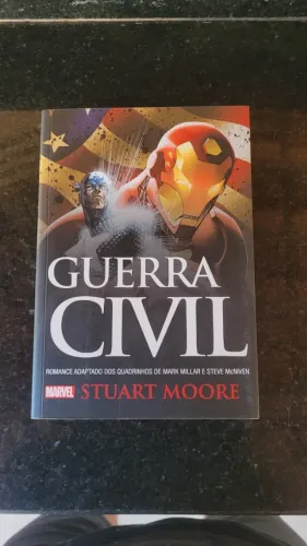 Livro Guerra Civil (Romance Marvel) - Stuart Moore | Ótimo Estado