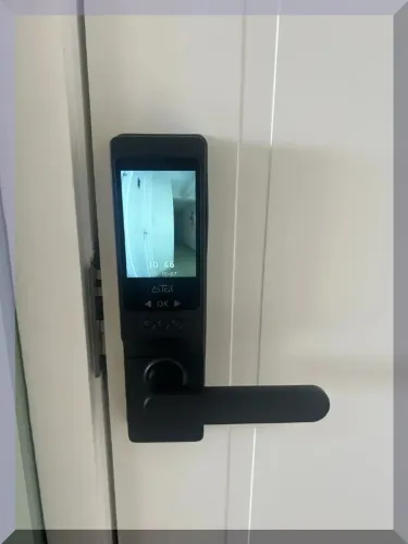 Fechadura com câmer Aitek Alpha 203 pronta entrega