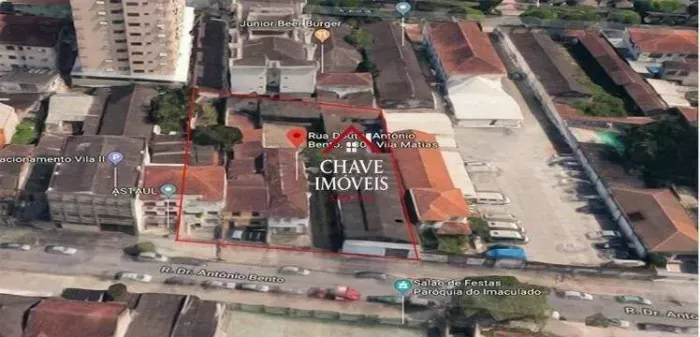 Terreno à venda, 1600 m² por R$ 7.500.000,00 - Vila Matias - Santos/SP