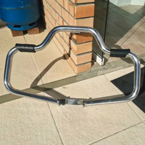 PROTETOR DE MOTOR CROMADO MUSTACHE CUSTOMER HARLEY DAVIDSON SPORTSTER