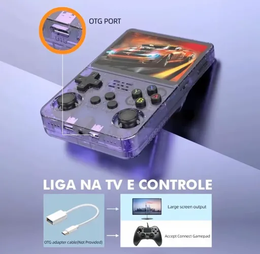 Vídeo game portátil R36S