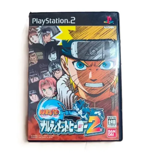 PS2 - NARUTO NARUTIMATE HERO 2 - Japonês Completo