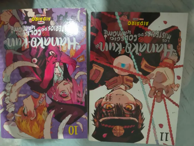 Mangá hanako kun volume 10 e 11