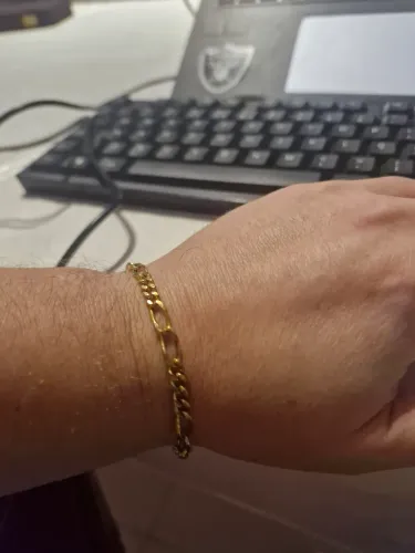 Pulseira banhada ouro