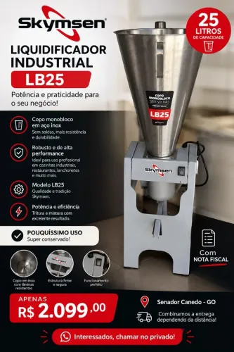 Liquidificador em excelente estado 