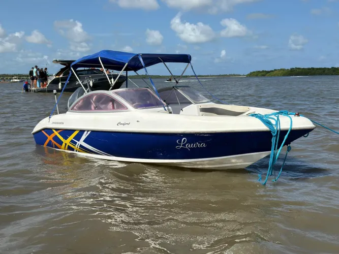 Aluguel de barco - Passeios Náuticos - Lanchas para até 7 passageiros