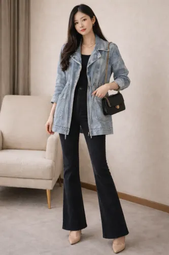 Parka jeans
