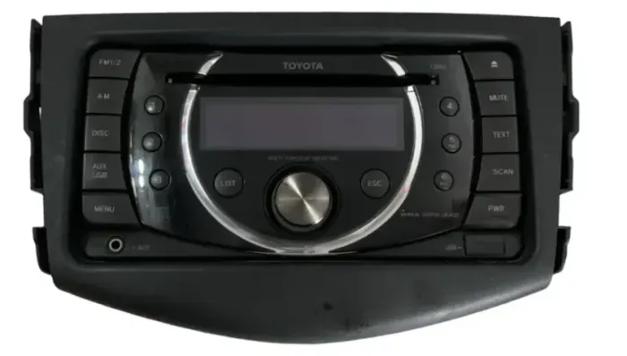 Rádio Original Toyota Rav4 2.4 2007 a 2012 (Usado)