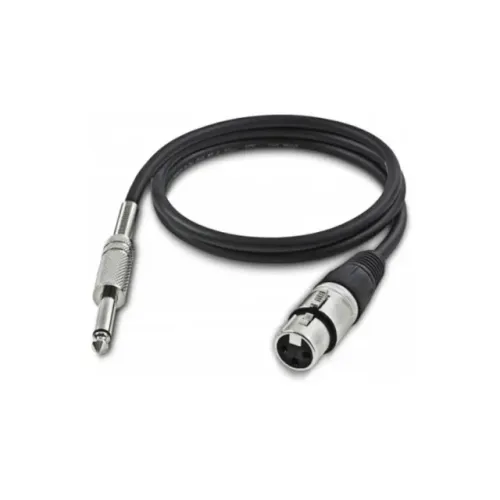 Cabo P10 Mono para XLR Femea