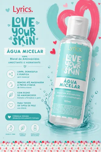 Água Micelar da marca Lyrics