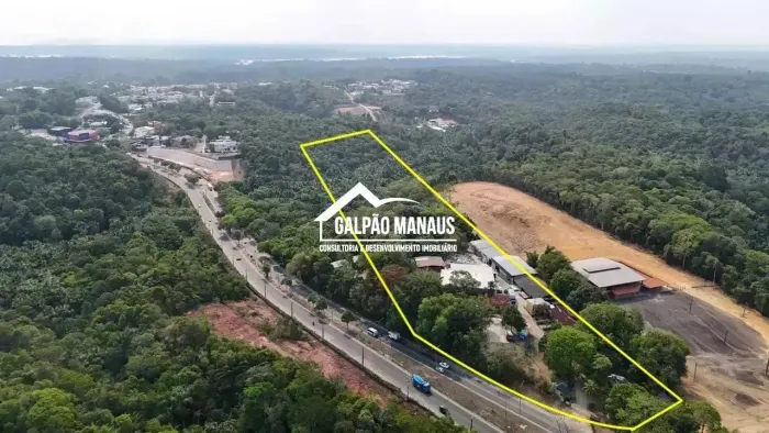 Galpão Manaus - Terreno - 52.515,69 m² - Av. do Turismo - TRV333