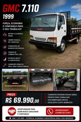 Caminhão GMC 7.110