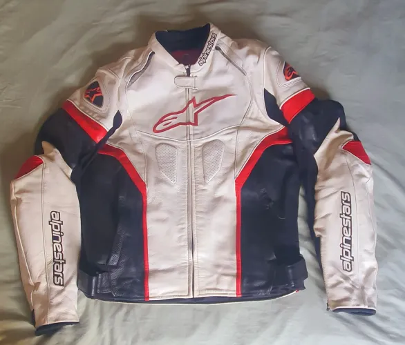 Jaqueta alpinestars alta performance c protetor de coluna