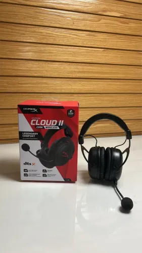 HyperX Cloud II Core Wireless - Sem fio - Perfeito estado