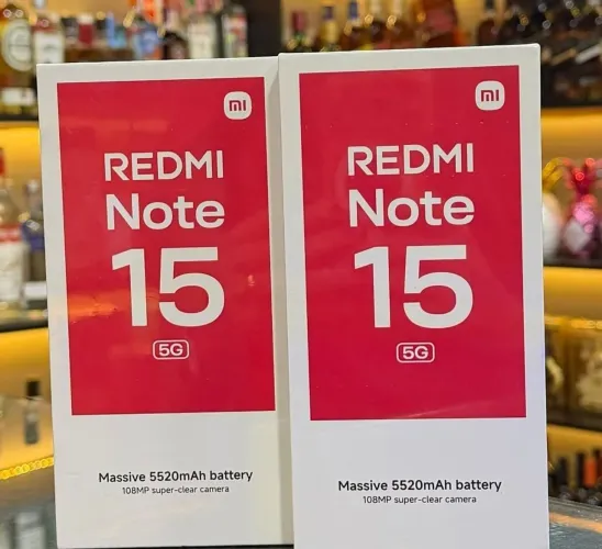 Lançamento Ano 2026 Redmi Note 15 5G 256/8 Novo Lacrado Original