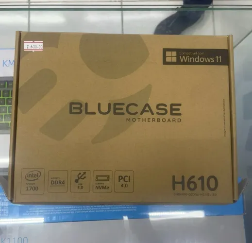 Placa mãe h610 ddr4 Intel 12ª/13ª Geração Lga 1700 M.2 NVME