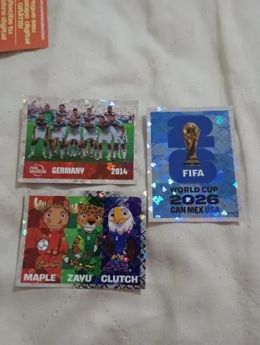 Cards Copa do Mundo 2026 - Prateado especial