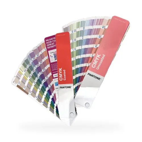 Guia Pantone CMYK Coated + Uncoated (Escala de Cores) - Como Novo
