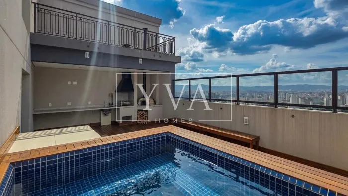 Cobertura Duplex com piscina e área gourmet | 312 m² | 3 suítes à venda no bairro Perdizes
