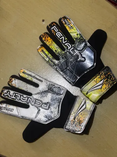 Luva De Goleiro Penalty Delta 1 Futebol Campo Society X Grip