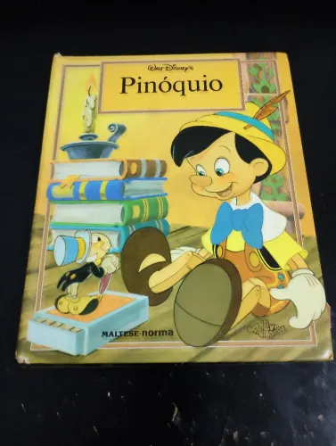 Livro Pinóquio Pou-up 1992