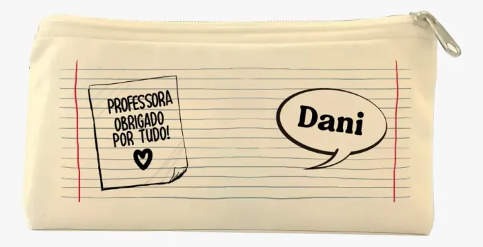 Nécessaire Personalizada para o Dia do Professor
