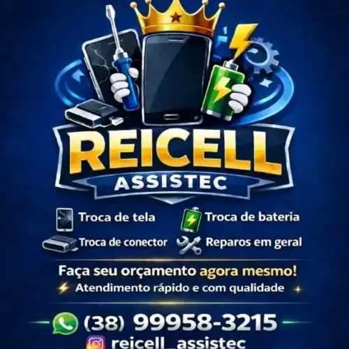 Técnico em concerto de celulares