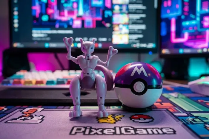 Pokemon Mew-two 10 cm - Na Pokebola