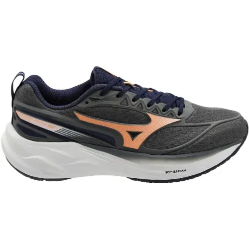 Tênis de Corrida Feminino Caminhada Mizuno Space 5 Chumbo 101034034CHBMRH