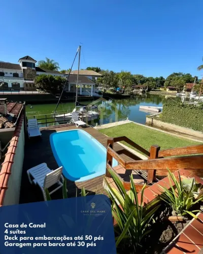 Casa de canal Condomínio Bracuí