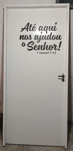 Porta madeira Completa com Marco