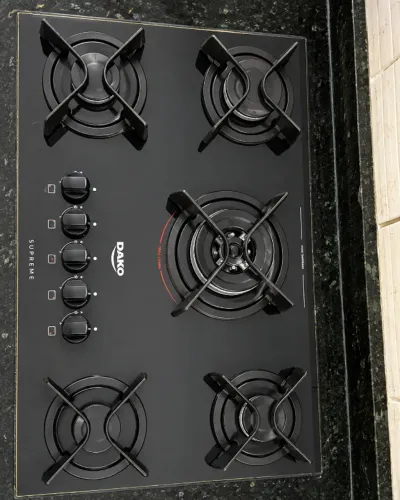 COOKTOP DAKO SUPREME 5 BOCAS - TRIPLA CHAMA