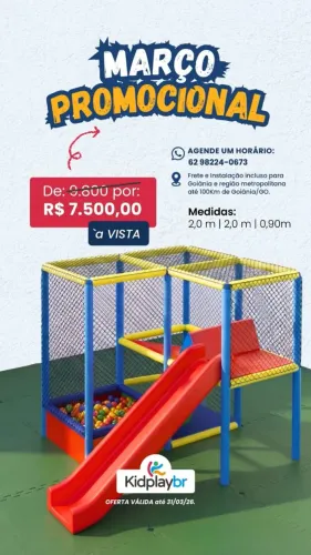 Brinquedão Kidplay Brinquedoteca