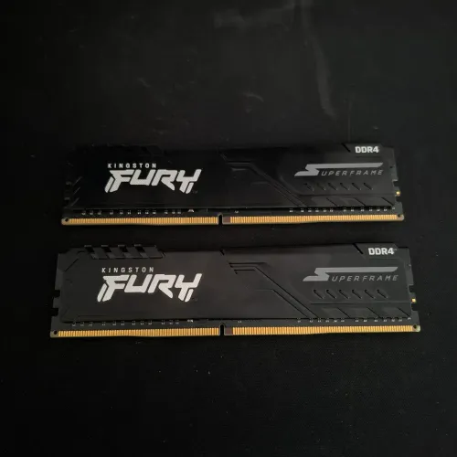 Memórias RAM 16GB ( 2 de 8 ) 3200mhz Kingston