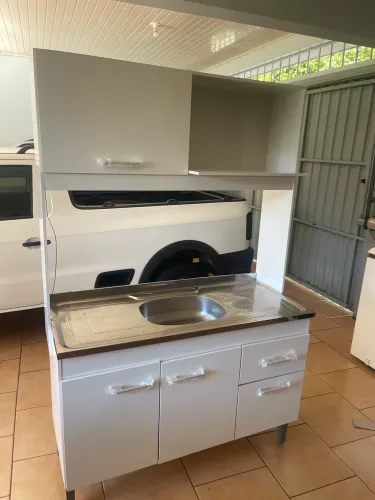 Pia completa Armário Novo