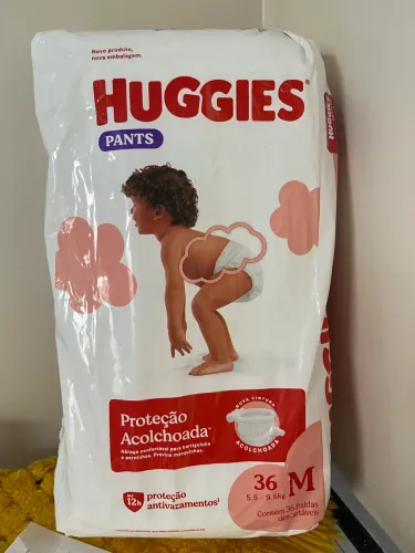 Fralda huggies M 36un