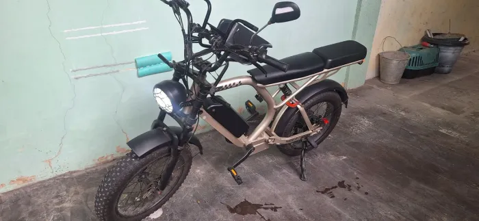 Bicicleta elétrica Nado K3 750w aro 20